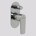Villeroy & Boch O.Novo Style Diverter Mixer (Includes In-Wall Body) - LF Chrome T166261