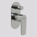 Villeroy & Boch O.Novo Style Diverter Mixer (Includes In-Wall Body) - LF Chrome T166261