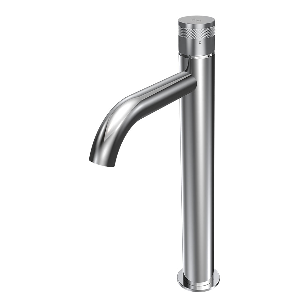 Parisi Todo II Vessel Basin Mixer with Curved Spout - Chrome - T2DO.01-1HCH