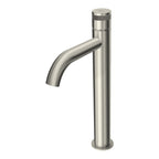 Parisi Todo II Vessel Basin Mixer with Curved Spout - Brushed Nickel - T2DO.01-1HCH.41