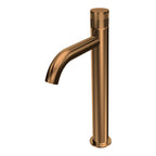Parisi Todo II Vessel Basin Mixer with Curved Spout - Matt Bronze - T2DO.01-1HCH.48