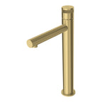 Parisi Todo II Vessel Basin Mixer with Straight Spout - Brushed Brass - T2DO.01-1HH.46