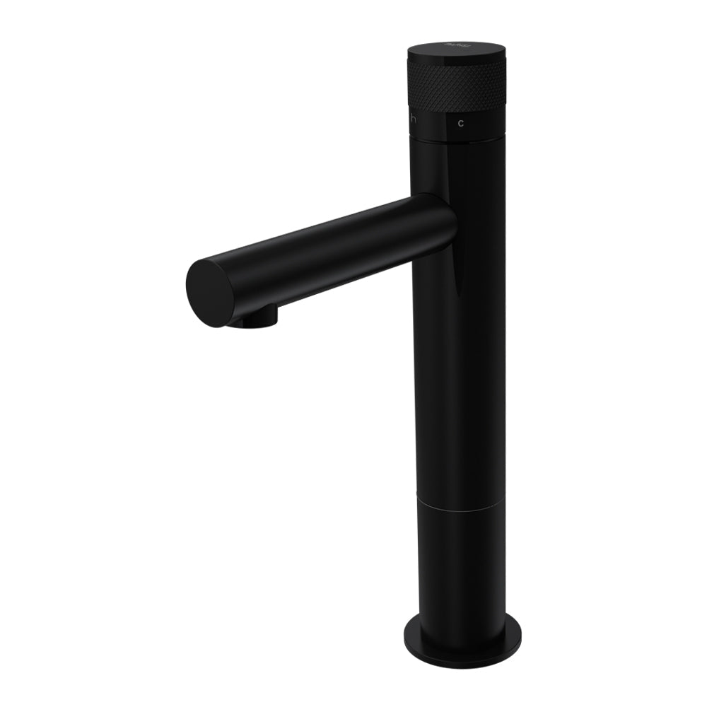 Parisi Todo II Mid Level Basin Mixer with Straight Spout - Matt Black - T2DO.01-1HH60.02