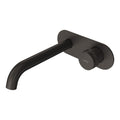 Parisi Todo II Wall Mixer with 190mm Curved Spout on Elliptical Plate - Fucile - T2DO.01-2E190C.50