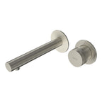 Parisi Todo II Wall Mixer with 160mm Spout (Individual Flanges) - Brushed Nickel - T2DO.01-2RF160.41