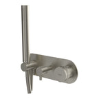 Parisi Todo II Wall Mixer with 2-Way Diverter and Handshower - Brushed Nickel - T2DO.04-D2E-A.41