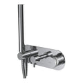 Parisi Todo II Wall Mixer with 3-Way Diverter and Handshower - Chrome - T2DO.04-D3E-A