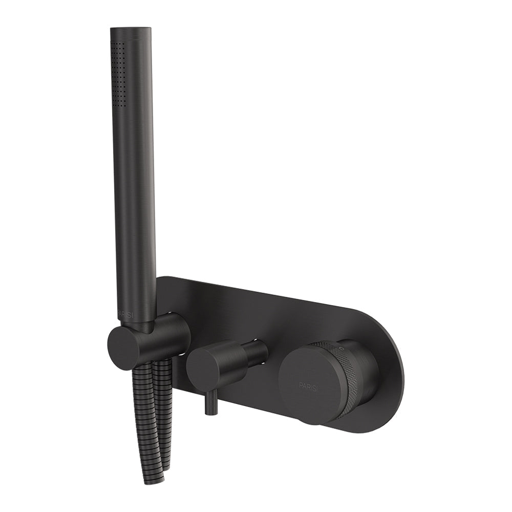 Parisi Todo II Wall Mixer with 3-Way Diverter and Handshower - Fucile - T2DO.04-D3E-A.50