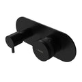 Parisi Todo II Wall Mixer with 3-Way Diverter - Matt Black - T2DO.04-D3E.02