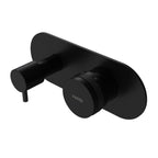 Parisi Todo II Wall Mixer with 3-Way Diverter - Matt Black - T2DO.04-D3E.02