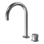 Parisi Todo II Hob Mixer with Round Swivel Spout - Chrome - T2DO.06-2HSC