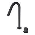 Parisi Todo II Hob Mixer with Gooseneck Swivel Spout - Fucile - T2DO.06-2HSE.50