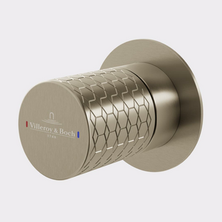 Villeroy & Boch Luxx Shower Mixer (Includes In-Wall Body) - LF Brushed Nickel T685680
