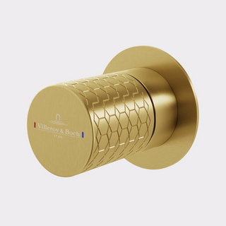 Villeroy & Boch Luxx Shower Mixer (Includes In-Wall Body) - LF Brushed Gold T685685