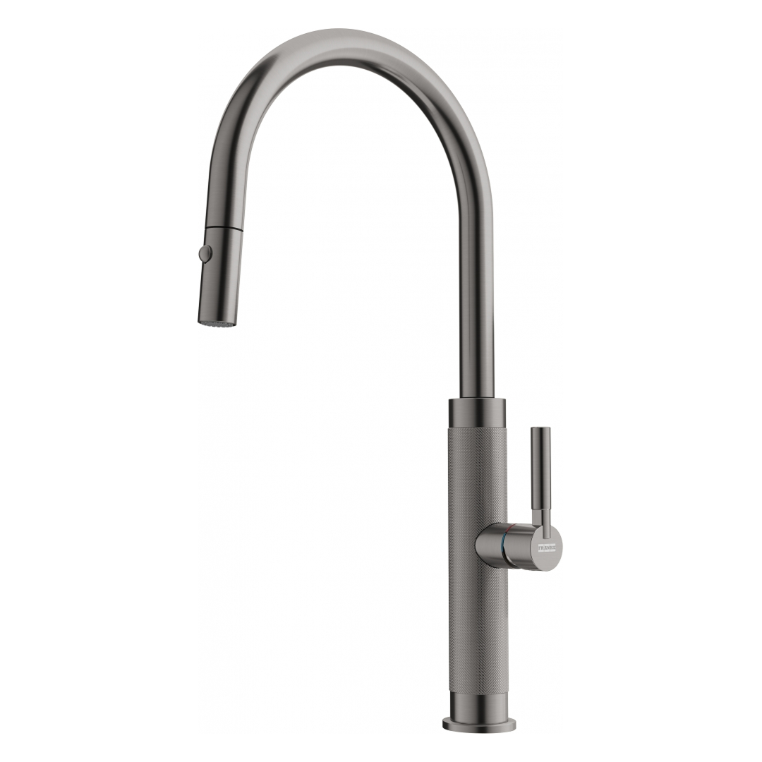 Franke Mythos Masterpiece Pull-Out Sink Mixer - Anthracite TA6701AN