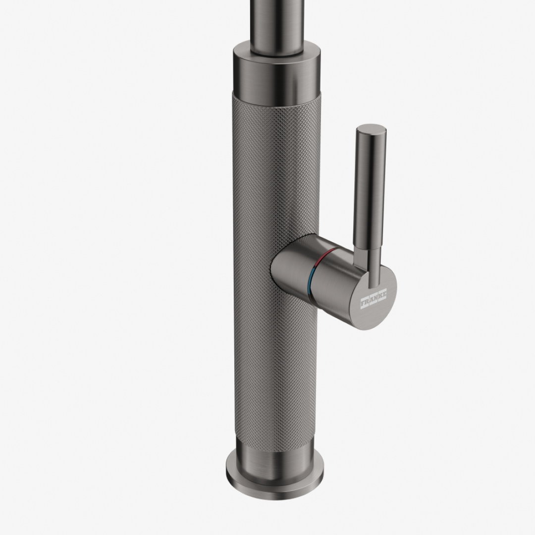 Franke Mythos Masterpiece Pull-Out Sink Mixer - Anthracite TA6701AN