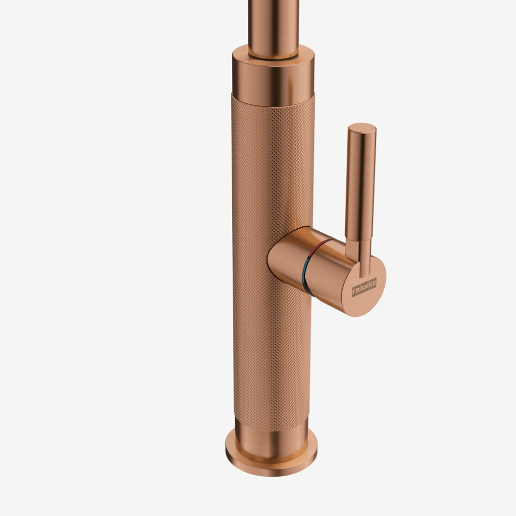 Franke Mythos Masterpiece Pull-Out Sink Mixer - Copper TA6701CP