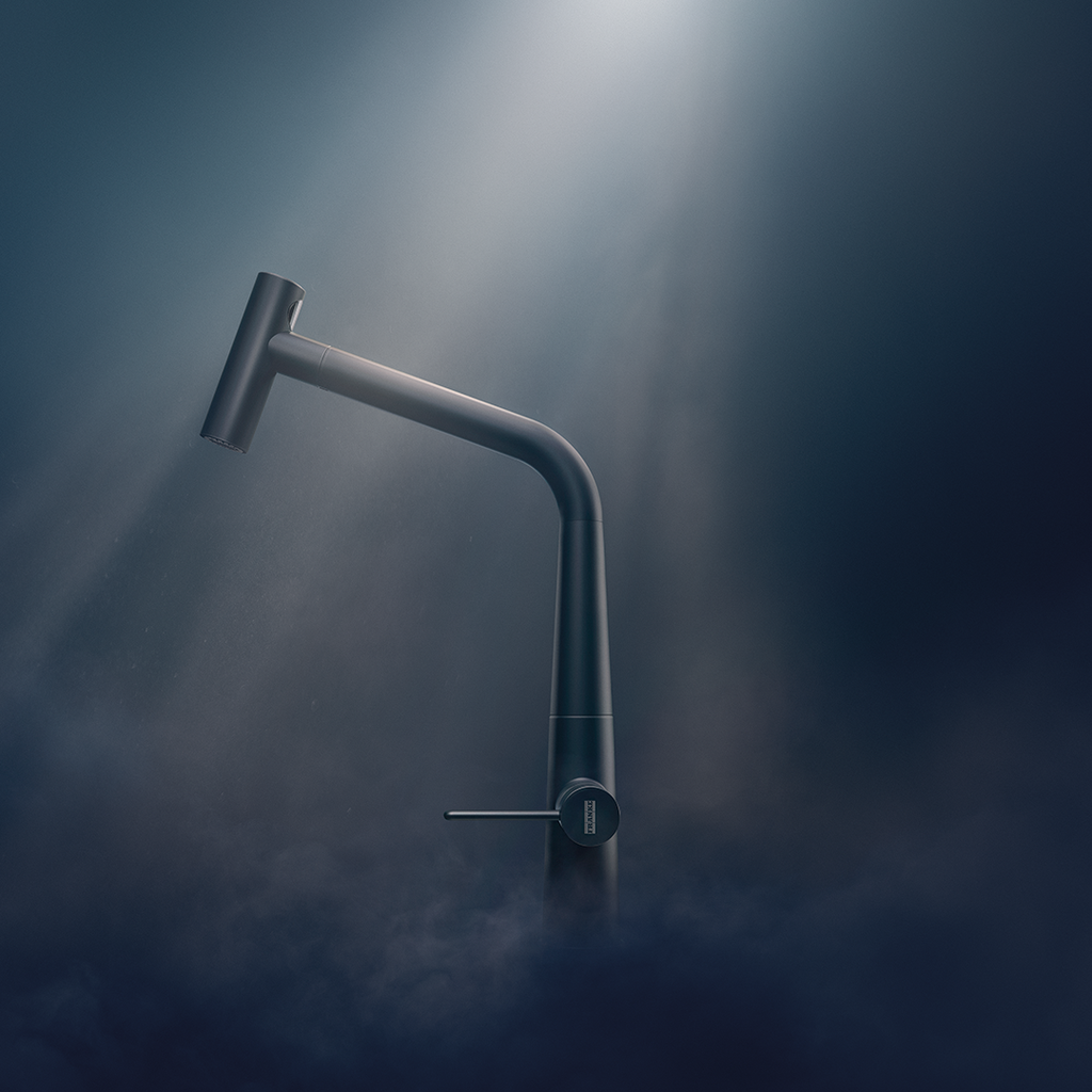 Franke Icon Pull Out Kitchen Mixer TA6861MB - Matte Black