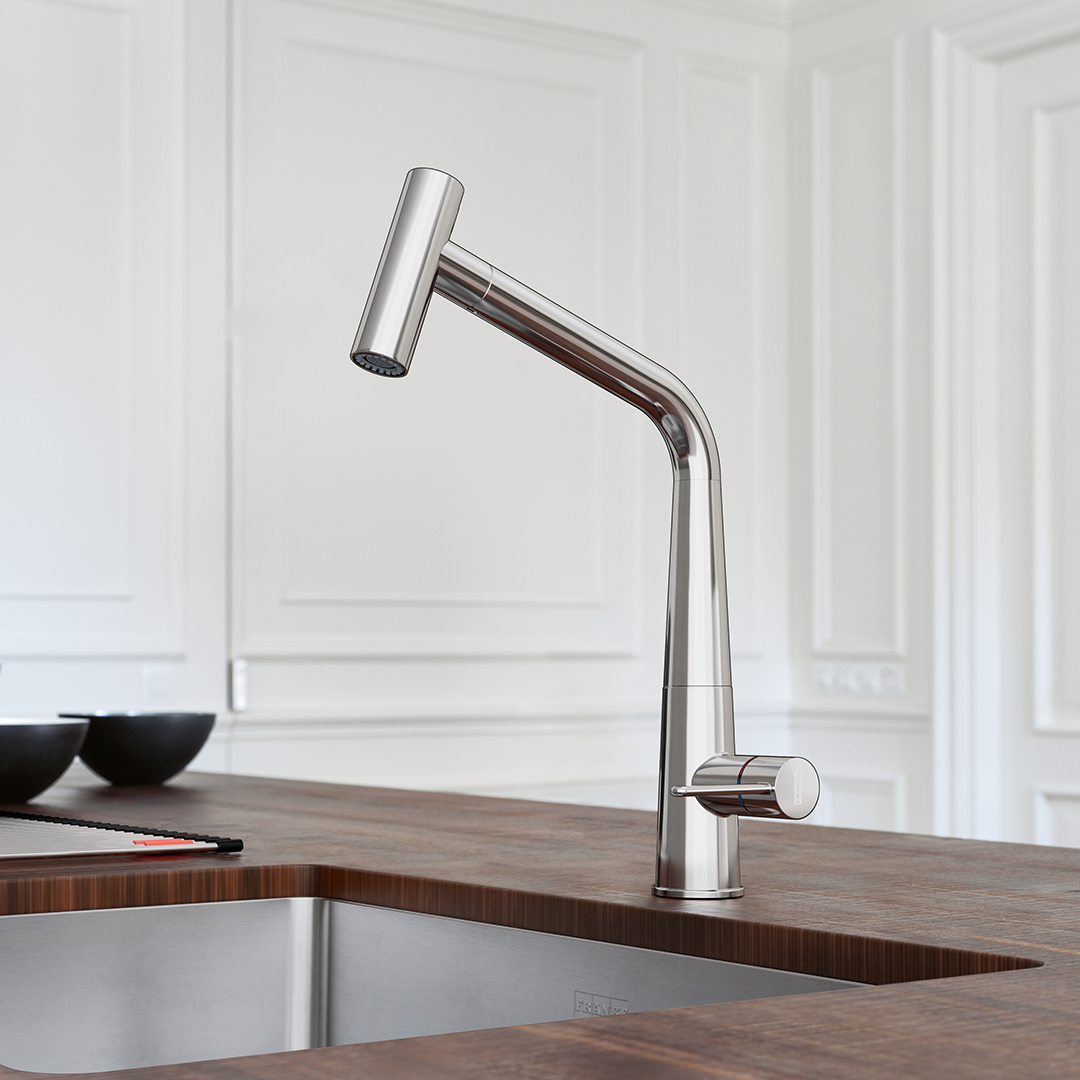 Franke Icon Pull Out Kitchen Mixer TA6861 -Chrome