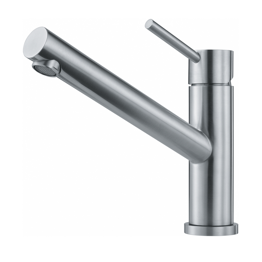 Franke Orbit Non-Pull Out Sink Mixer - Stainless Steel - TA9200