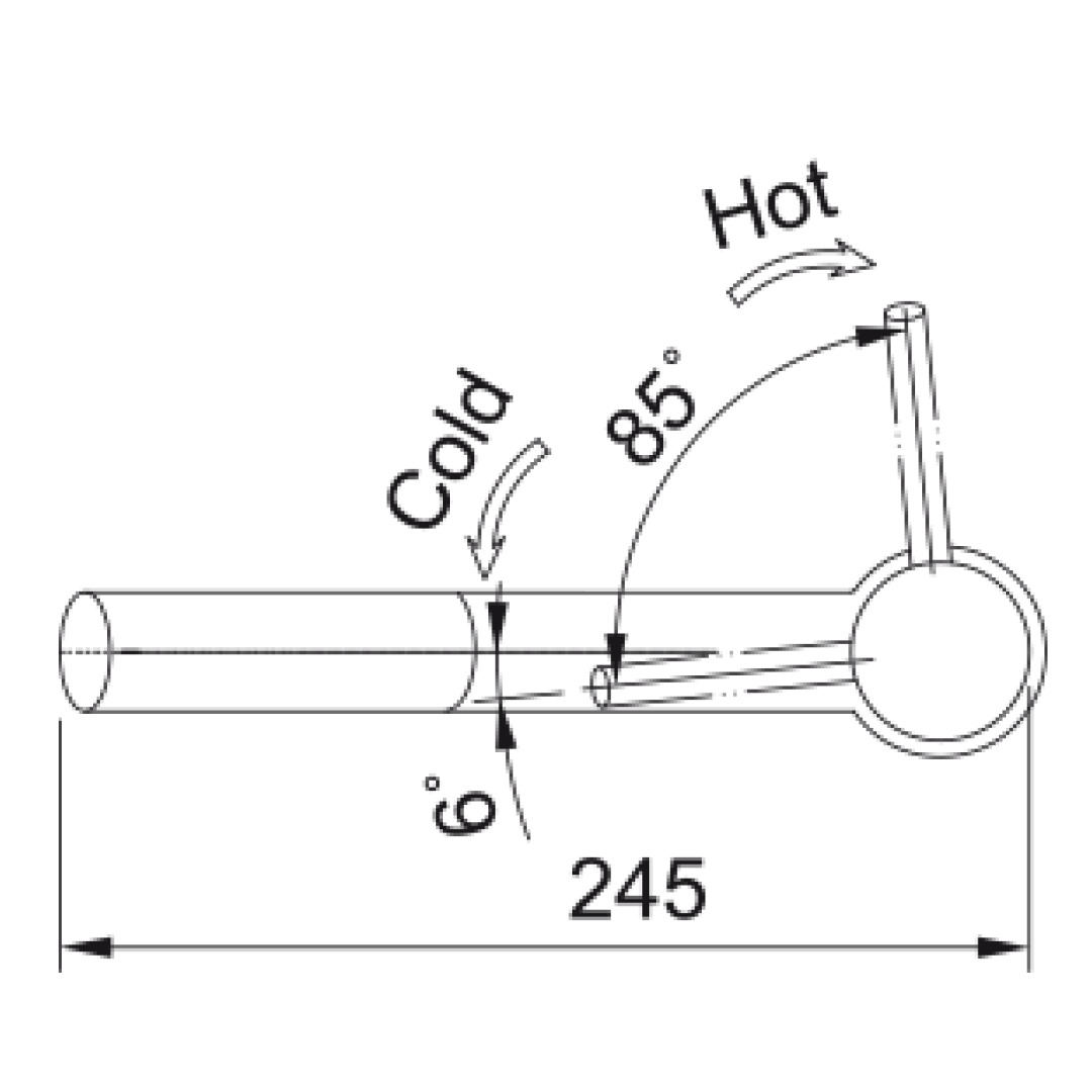 Franke TA9201 Orbit Pull-Out Sink Mixer - Stainless Steel