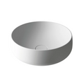 Parisi Oblo 400 Above Counter Basin - Matte White - TCOB40.01