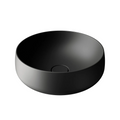 Parisi Oblo 400 Above Counter Basin - Matte Black - TCOB40.22
