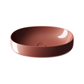 Parisi Oblo 55 Above Counter Basin - Gloss Bordeaux - TCOB55.59
