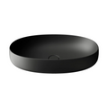 Parisi Oblo 650 Above Counter Basin - Matte Black - TCOB65.22