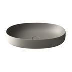 Parisi Oblo 650 Above Counter Basin - Matte Grey - TCOB65.51