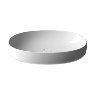 Parisi Oblo 650 Above Counter Basin - Gloss White - TCOB65