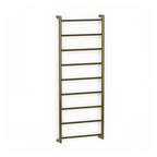 Avenir Abask 24V Heated Towel Ladder 130 x 48 - PVD Brushed Gold - TLH2-130x48-LV_BG