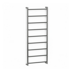 Avenir Abask 24V Heated Towel Ladder 130 x 48 - Brushed Stainless Steel - TLH2-130x48-LV_BS