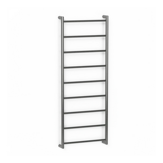 Avenir Abask 24V Heated Towel Ladder 130 x 48 - Brushed Stainless Steel - TLH2-130x48-LV_BS