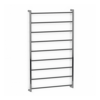 Avenir Abask 24V Heated Towel Ladder 130 x 75 - Mirror Stainless Steel - TLH2-130x75-LV_MS