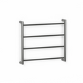 Avenir Abask 24V Heated Towel Ladder 55 x 60 - Brushed Stainless Steel - TLH2-55x60-LV_BS