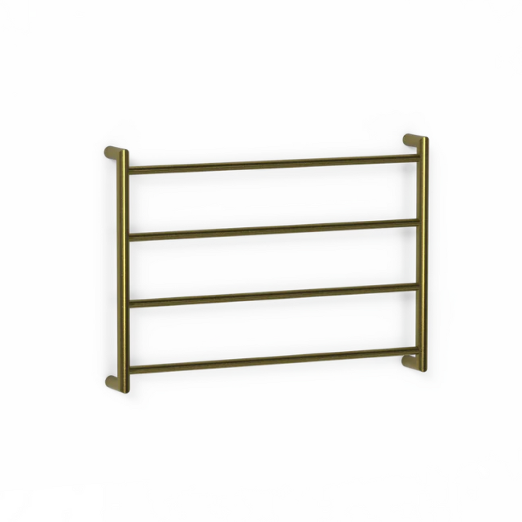 Avenir Abask 24V Heated Towel Ladder 55 x 75 - PVD Brushed Gold - TLH2-55x75-LV_BG