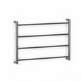 Avenir Abask 24V Heated Towel Ladder 55 x 75 - Brushed Stainless Steel - TLH2-55x75-LV_BS
