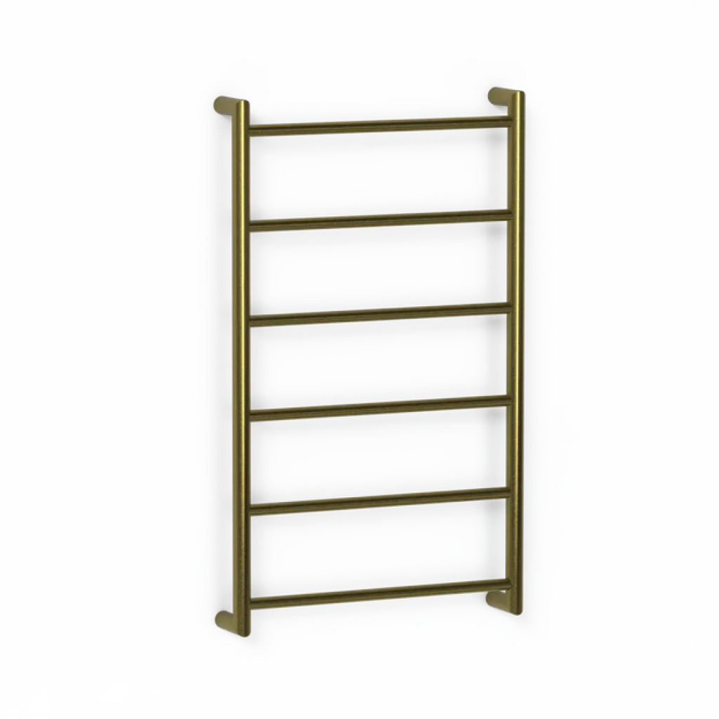 Avenir Abask 24V Heated Towel Ladder 85 x 48 - PVD Brushed Gold - TLH2-85x48-LV_BG