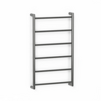 Avenir Abask 24V Heated Towel Ladder 85 x 48 - Brushed Stainless Steel - TLH2-85x48-LV_BS