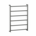 Avenir Abask 24V Heated Towel Ladder 85 x 60 - Brushed Stainless Steel - TLH2-85x60-LV_BS