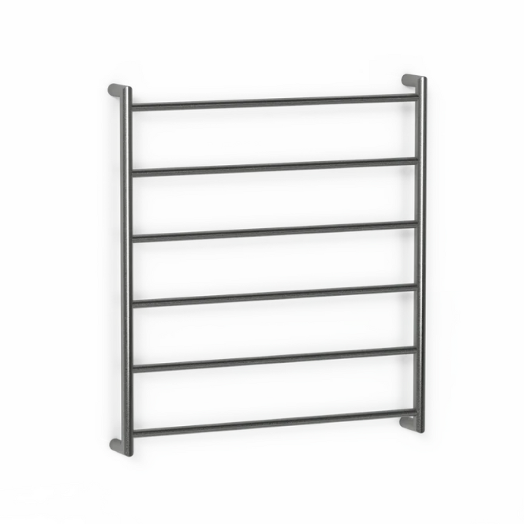 Avenir Abask 24V Heated Towel Ladder 85 x 75 - Brushed Stainless Steel - TLH2-85x75-LV_BS