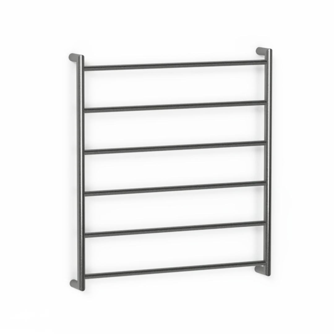 Avenir Abask 24V Heated Towel Ladder 85 x 75 - Brushed Stainless Steel - TLH2-85x75-LV_BS