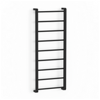 Avenir Therm 24V Heated Towel Ladder 130 x 48 - Matte Black - TLH9-130x48-LV_MB