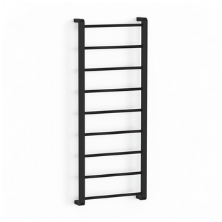 Avenir Therm 24V Heated Towel Ladder 130 x 48 - Matte Black - TLH9-130x48-LV_MB