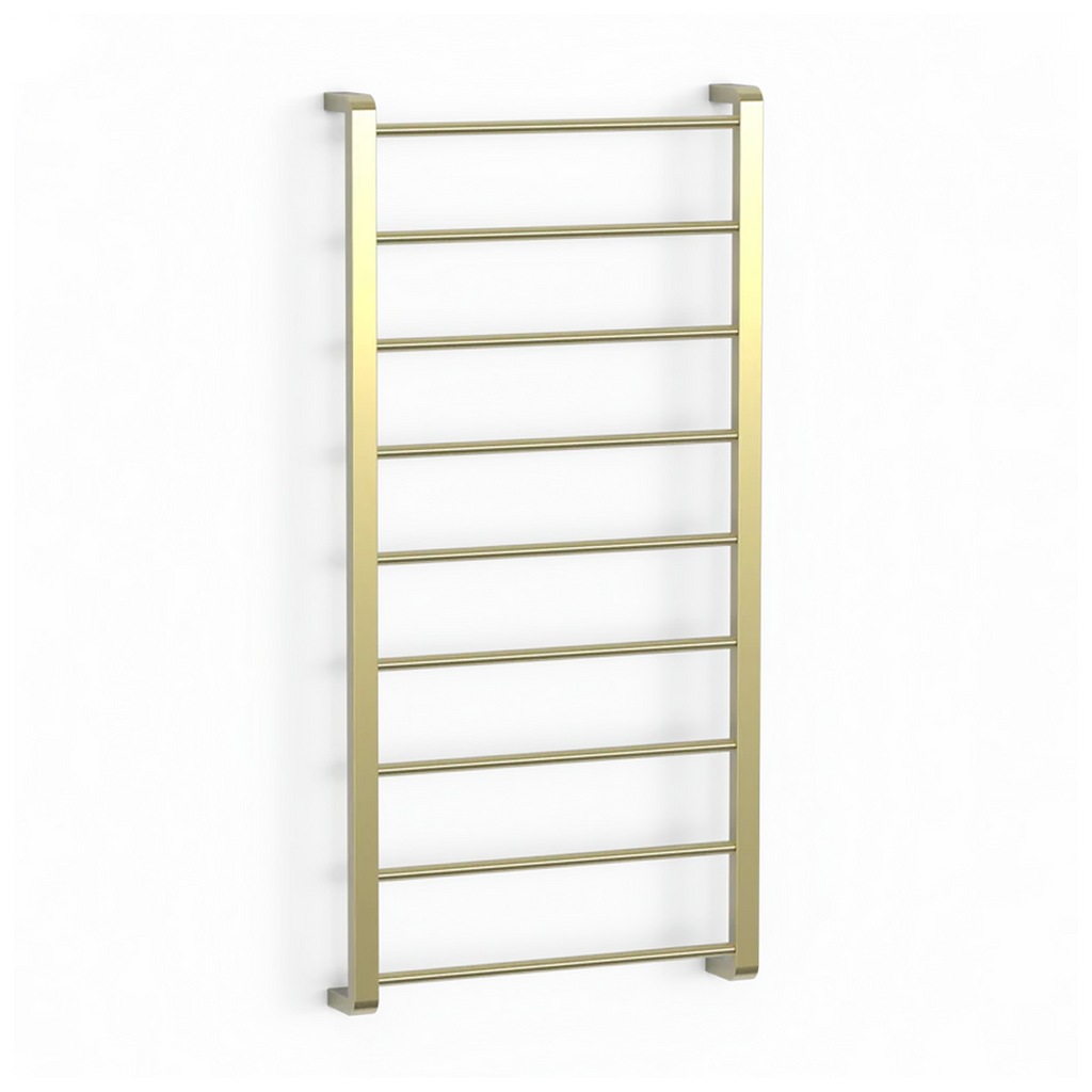 Avenir Therm 24V Heated Towel Ladder 130 x 60 - PVD Brushed Gold - TLH9-130x60-LV_BG