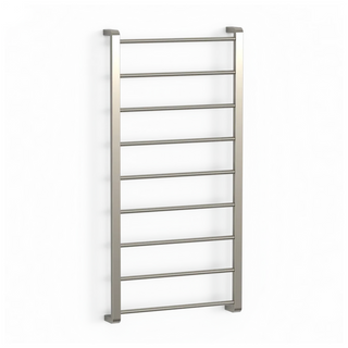 Avenir Therm 24V Heated Towel Ladder 130 x 60 - Brushed Stainless Steel - TLH9-130x60-LV_BS