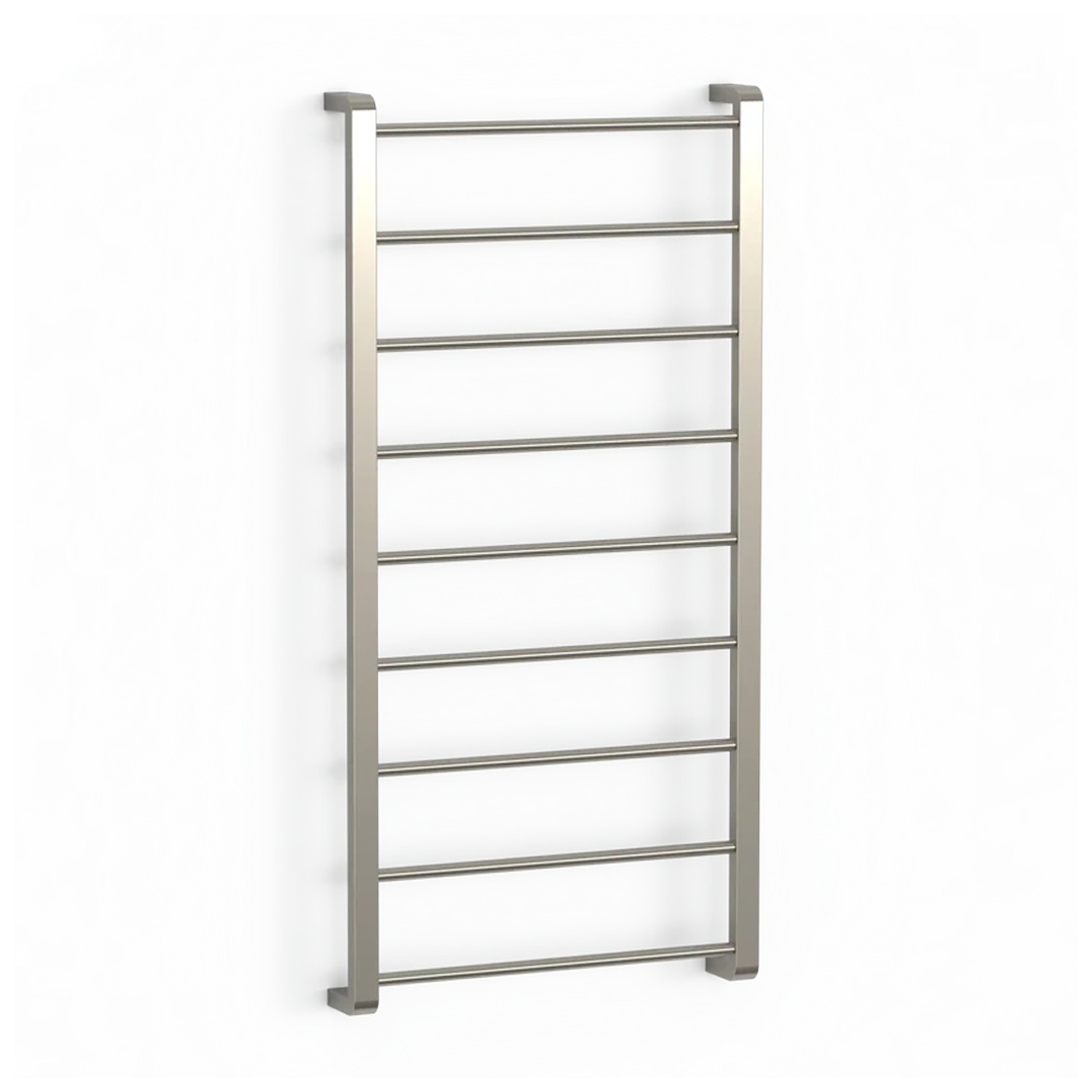 Avenir Therm 24V Heated Towel Ladder 130 x 60 - Brushed Stainless Steel - TLH9-130x60-LV_BS