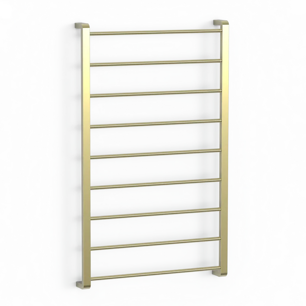 Avenir Therm 24V Heated Towel Ladder 130 x 75 - PVD Brushed Gold - TLH9-130x75-LV_BG