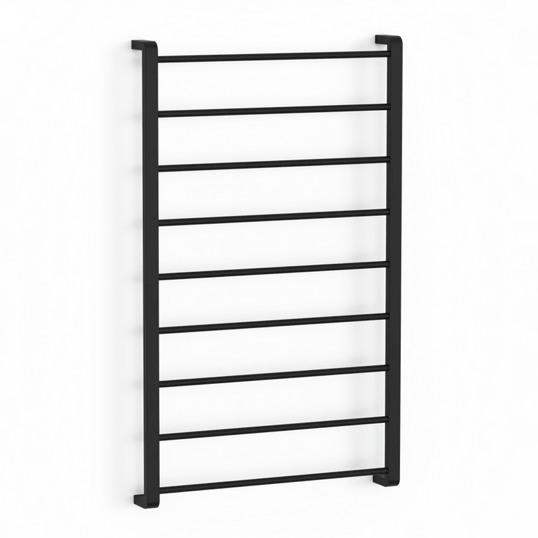 Avenir Therm 24V Heated Towel Ladder 130 x 75 - Matte Black - TLH9-130x75-LV_MB